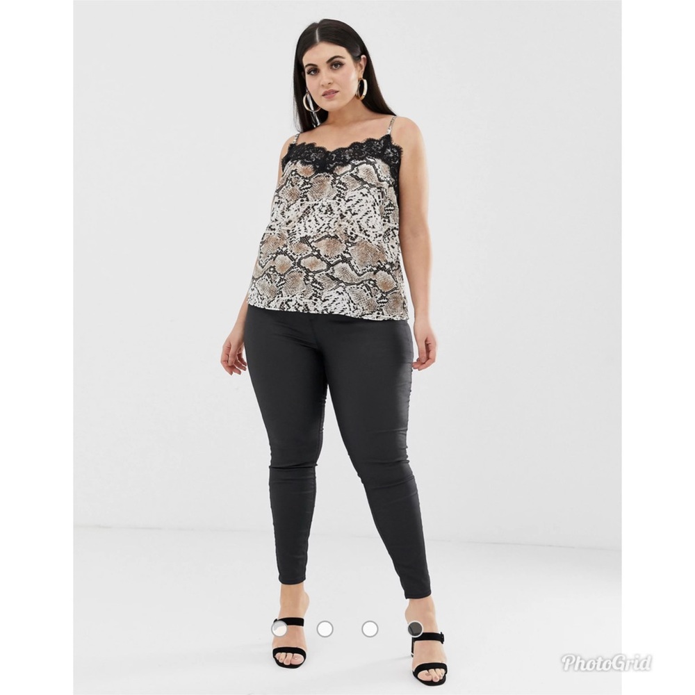 Snakeskin Print Cami